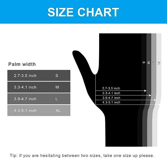 Finitex Disposable Black Nitrile Gloves