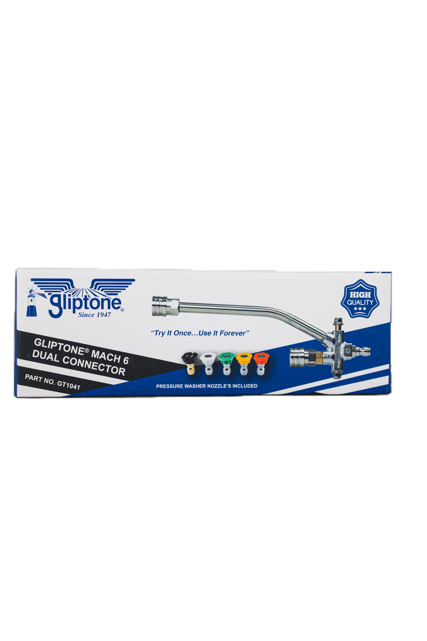 Gliptone Mach 6 Dual Water and Foam Connector