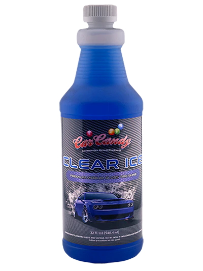 Car Candy Clear Ice (Dyed Blue) Medium Gloss Tire Dressing