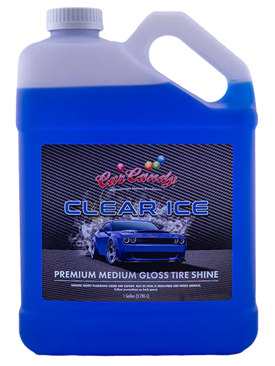 Car Candy Clear Ice (Dyed Blue) Medium Gloss Tire Dressing