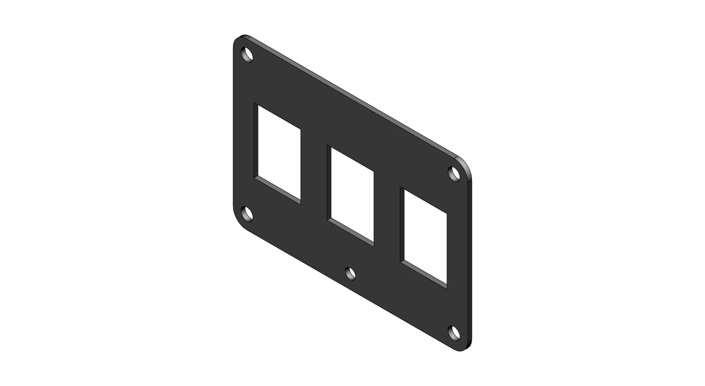 Mytee H636 8070/HP60 3 Switch Plate