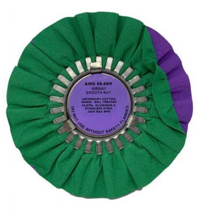 Zephyr Purple/Green Combo Smooth Cut Pad