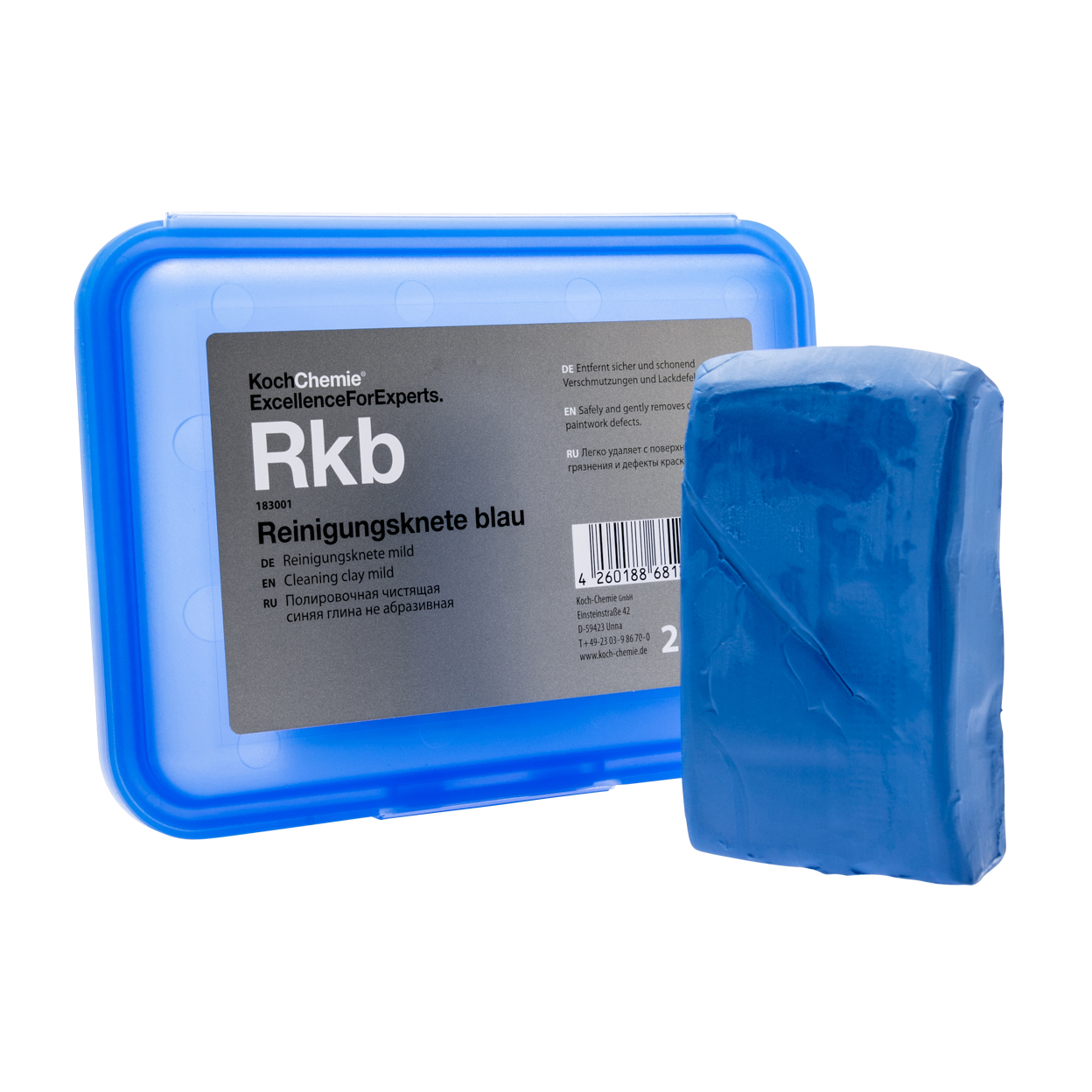 KochChemie Clay Bar Blue (Reinigungsknete blau) - Mild 200g