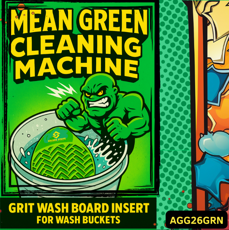 Golden State Mean Green Sand Killer Washboard Bucket Insert