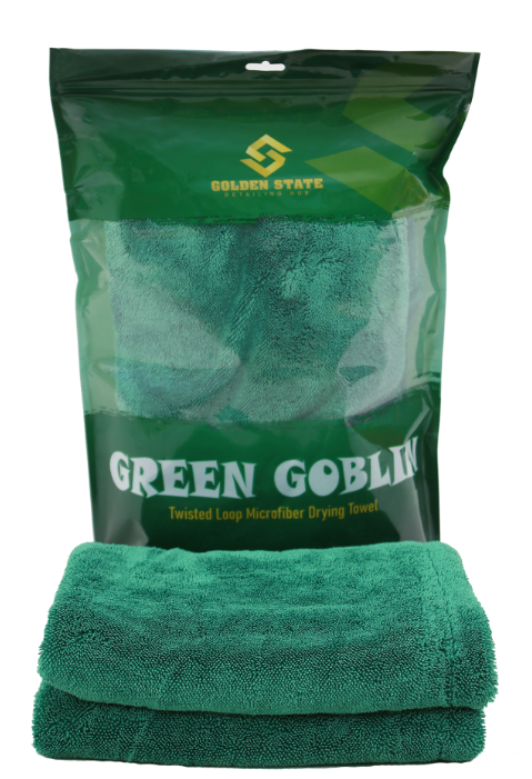 Golden State Night Stalker Twisted Loop Drying Towel, 1200 GSM, 24 x 36 inch