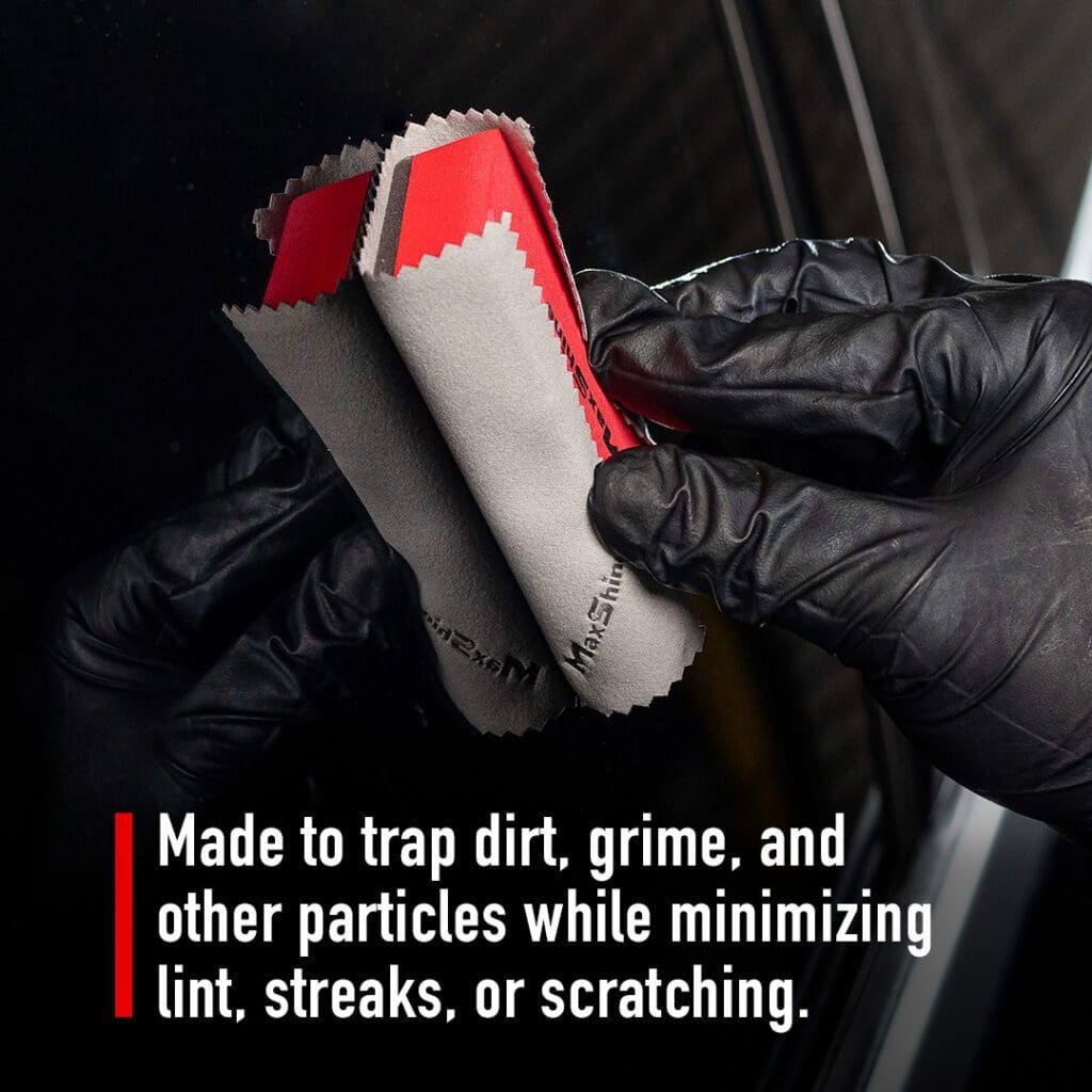 MaxShine Suede Microfiber Cloth for Detailing Coating | 10-pack