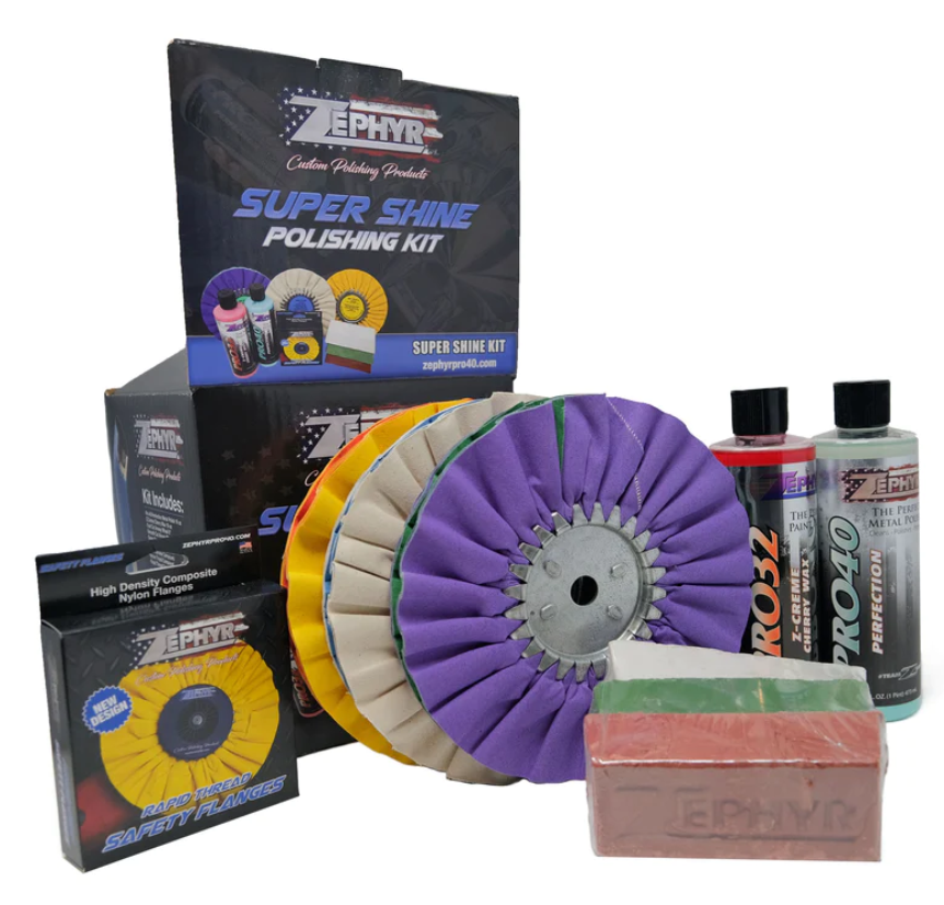 Zephyr Super Shine Polishing Kit