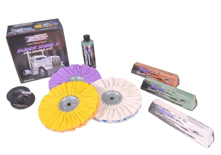 Zephyr Super Shine 'X' Polishing Kit