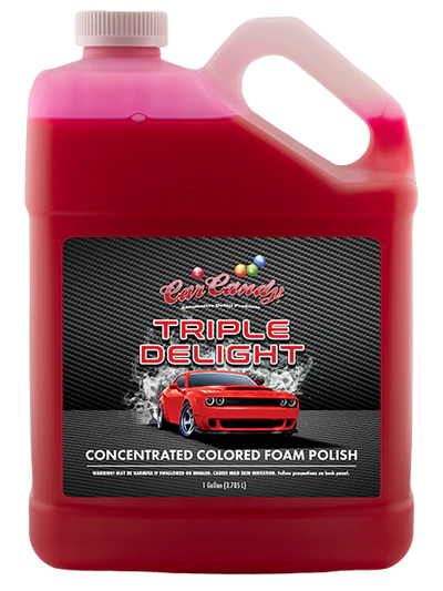 Car Candy Triple Deligh Colored Foam Polish Soap