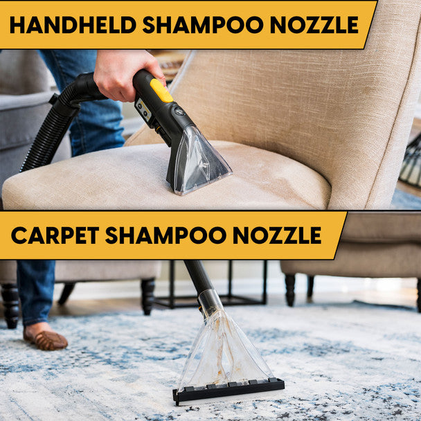 Vacmaster 8 Gallon 5.5 Peak HP Wet/Dry/Upholstery Shampoo (VK809PWR 0201)