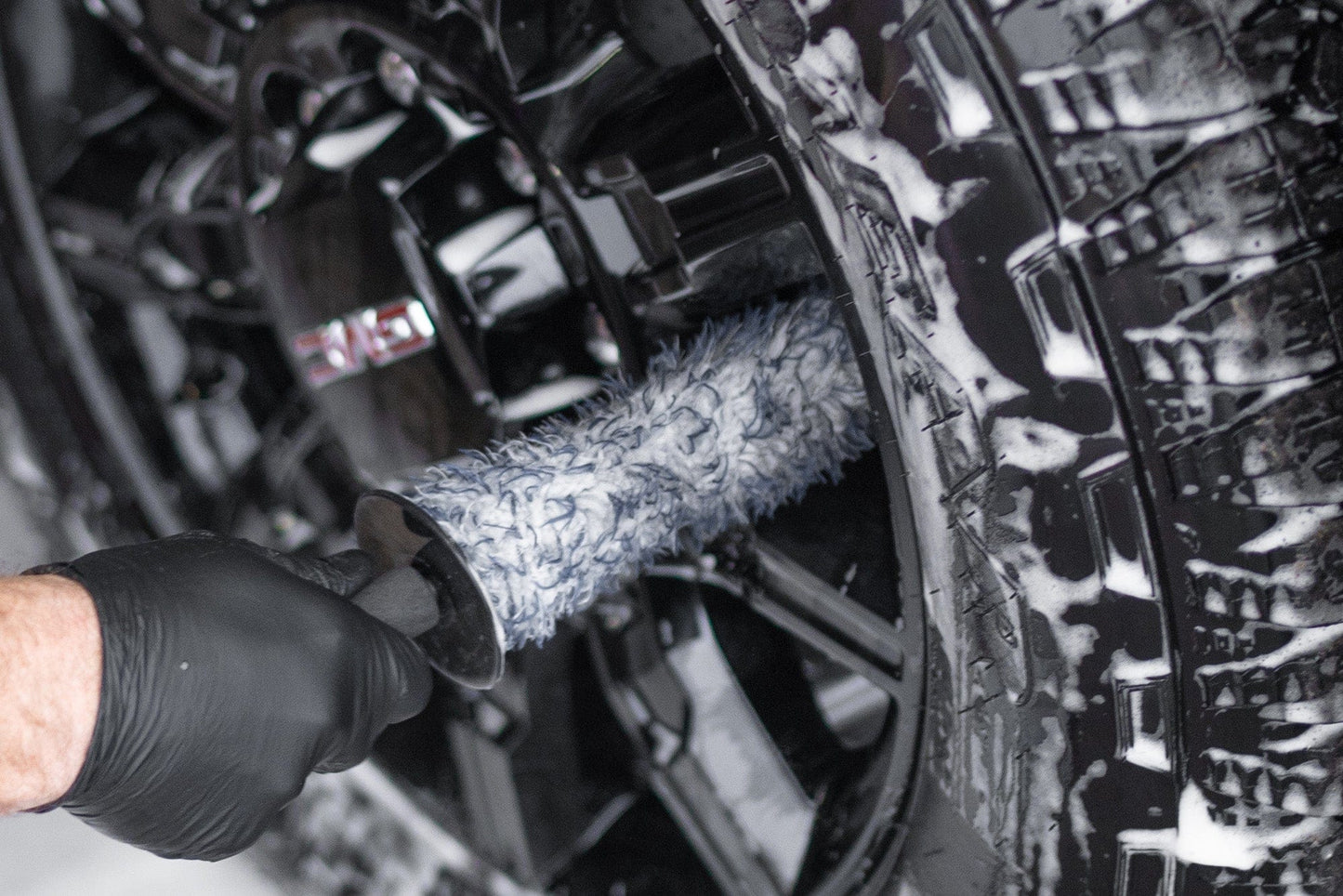 Autofiber Barrel Blade Lite Microfiber Wheel Brush