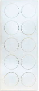 IK 10 Piece Felt Filter Diam 11MM