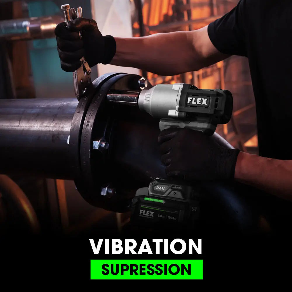 Flex 1/2" High Torque Impact Wrench Stacked Lithium Kit