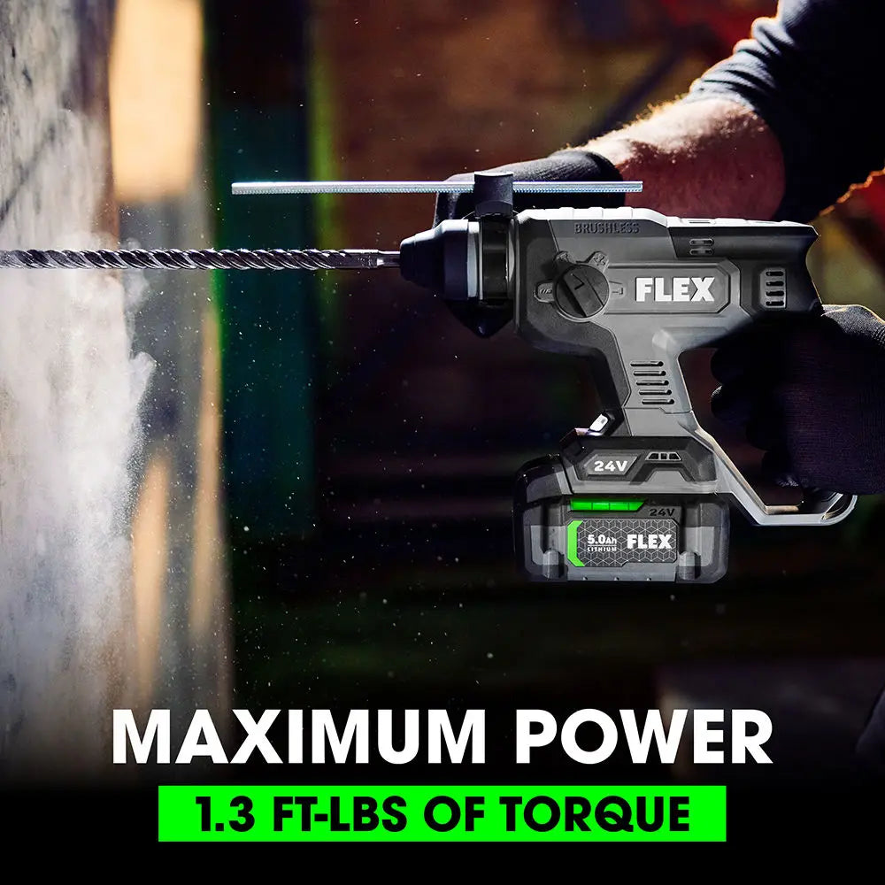 Flex 7/8" SDS Plus Rotary Hammer Kit