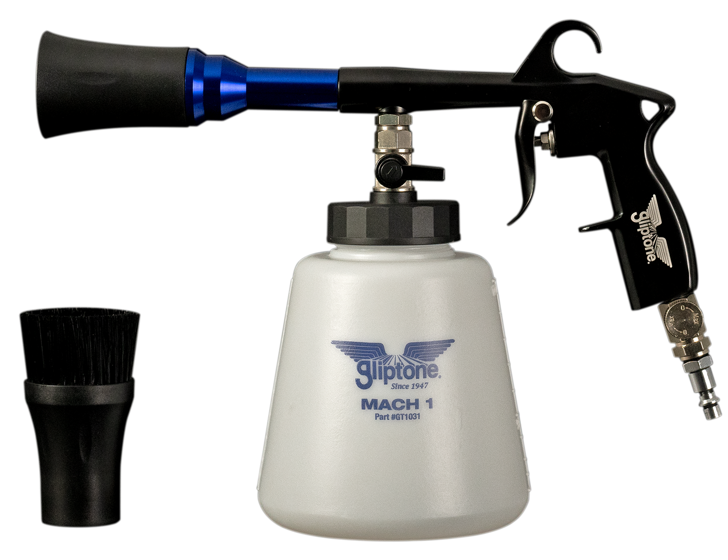 Gliptone Mach 1 Cleaning Gun Tornador with Bottle Anti-Rust IPC