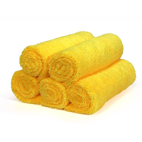 MaxShine 380GSM Edgeless Polish Microfiber Towel - 5pcs/pack