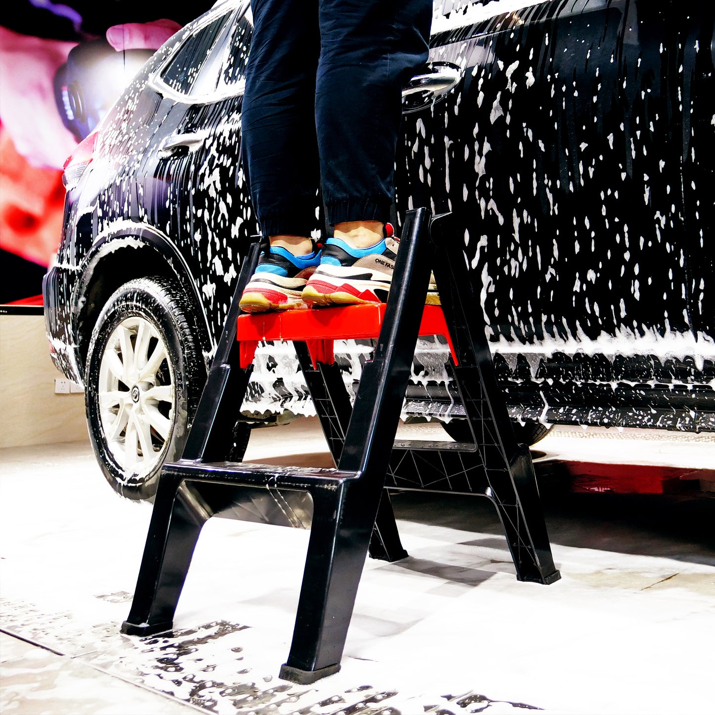 MaxShine Folding Step Stool