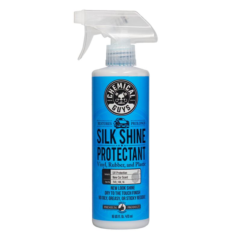 Chemical Guys Silk Shine Vinyl, Rubber, Plastic Satin Protectant Dressing