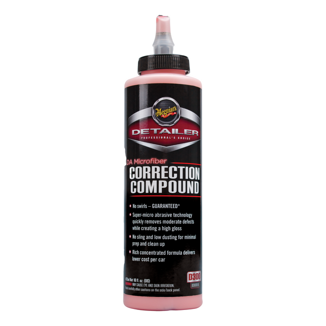 Meguiar's D300 DA Microfiber Correction Compound