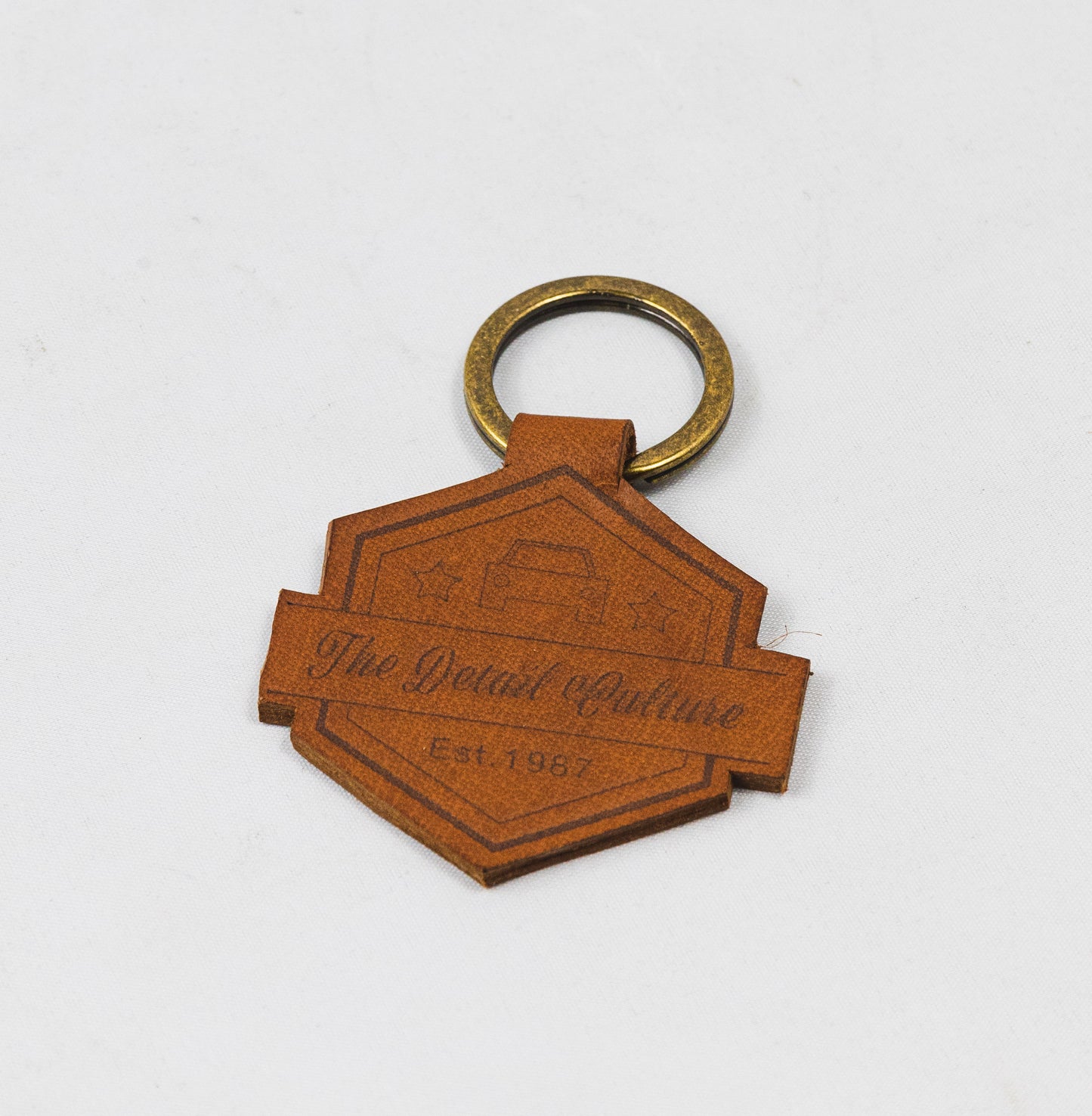 TDC Leather Key Chain