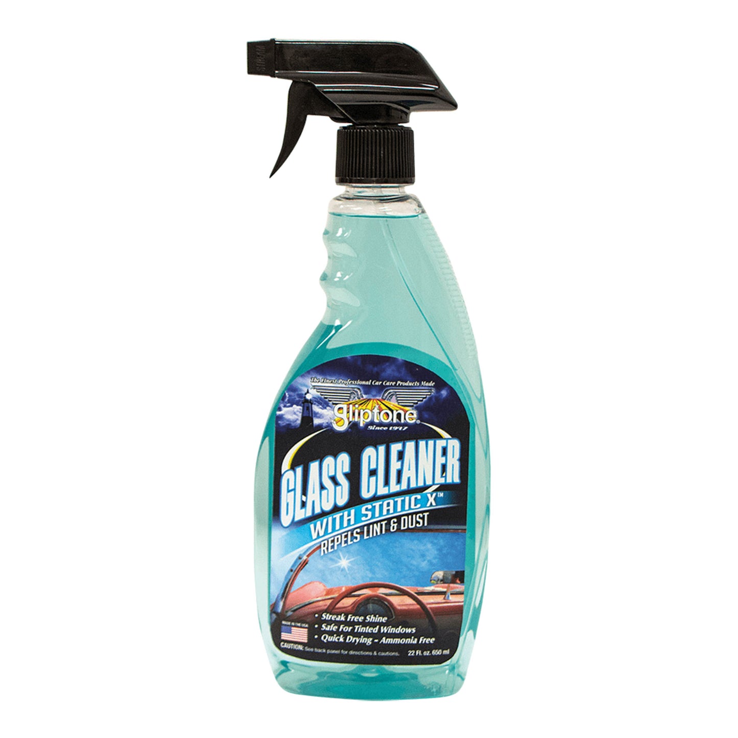 Gliptone Glass Cleaner RTU Anti-Static Formula