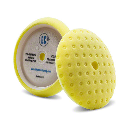 LC Yellow CCS Curved Foam Edge Cutting Pad