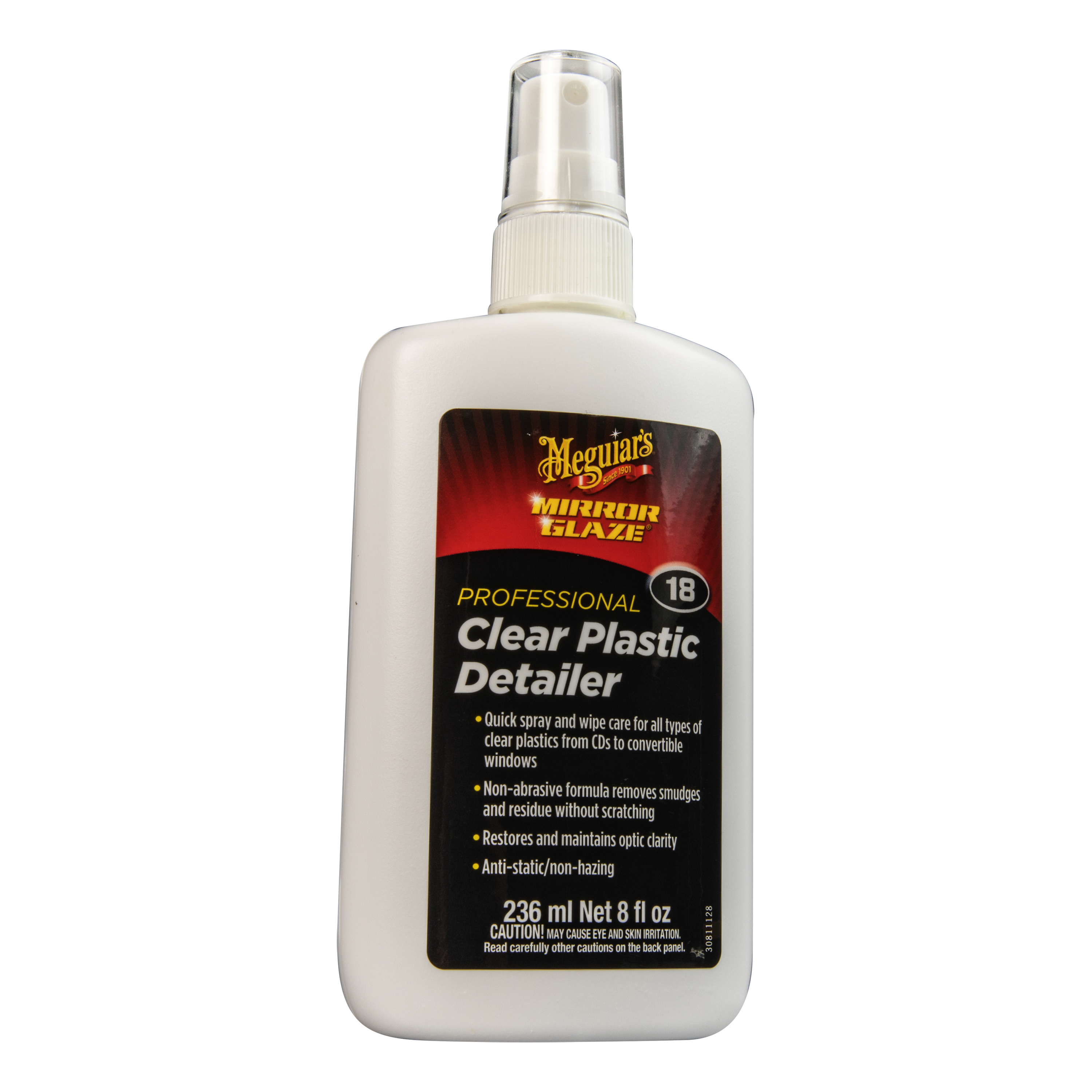 Meguiar's M18 Mirror Glaze Clear Plastic Detailer – The Detail Culture