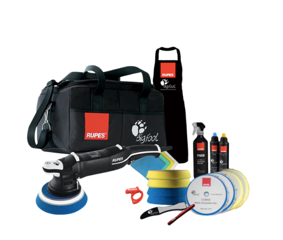 Rupes LHR75E Mini Random Orbital Polisher Deluxe Kit