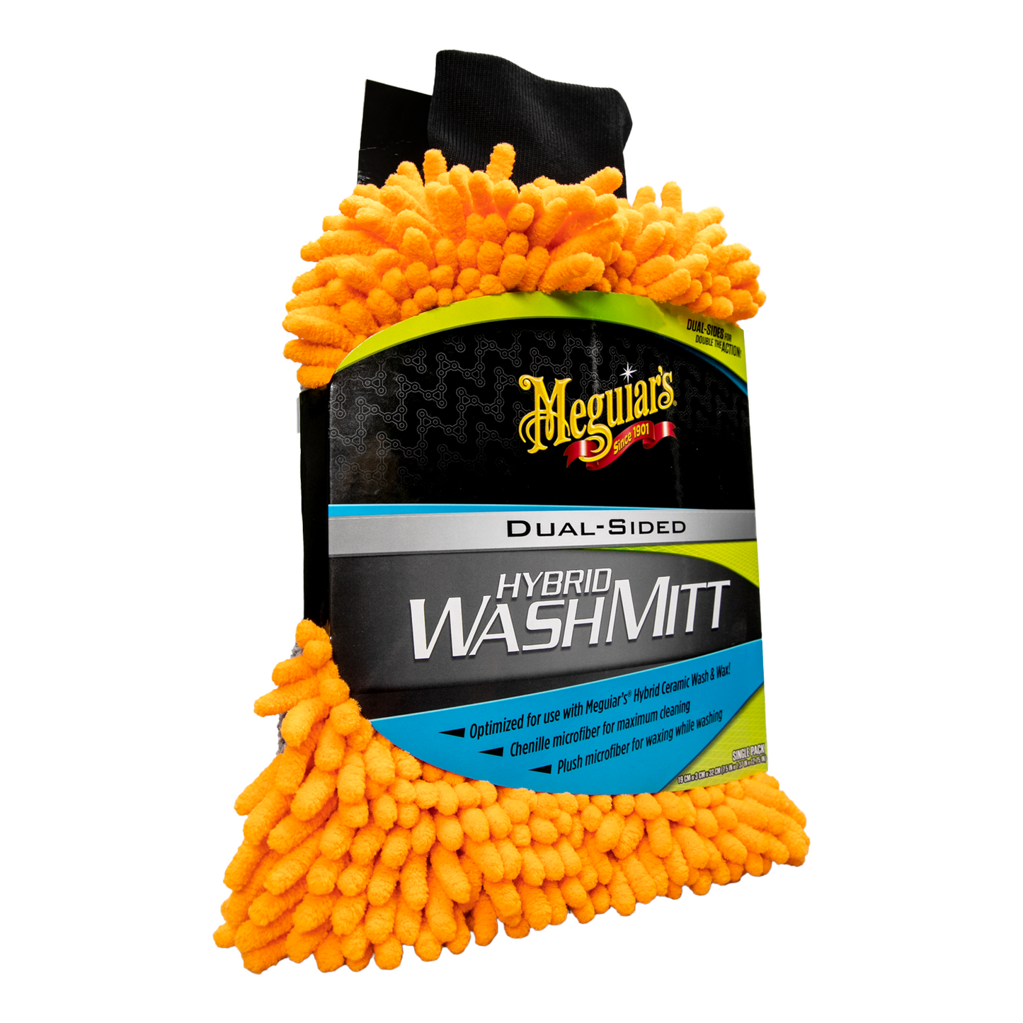 Meguiar's Hybrid Wash Mitt, Extremely Plush Microfiber Wash Mitt