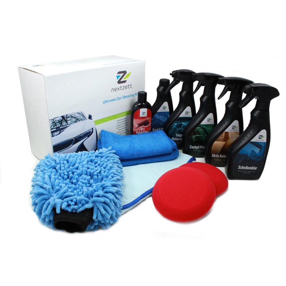 Nextzett Ultimate Car Detailing Kit (12-piece)