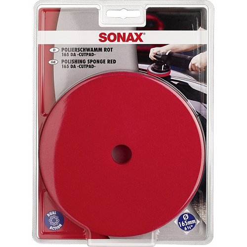 Sonax Polishing Sponge Red DA Cutpad