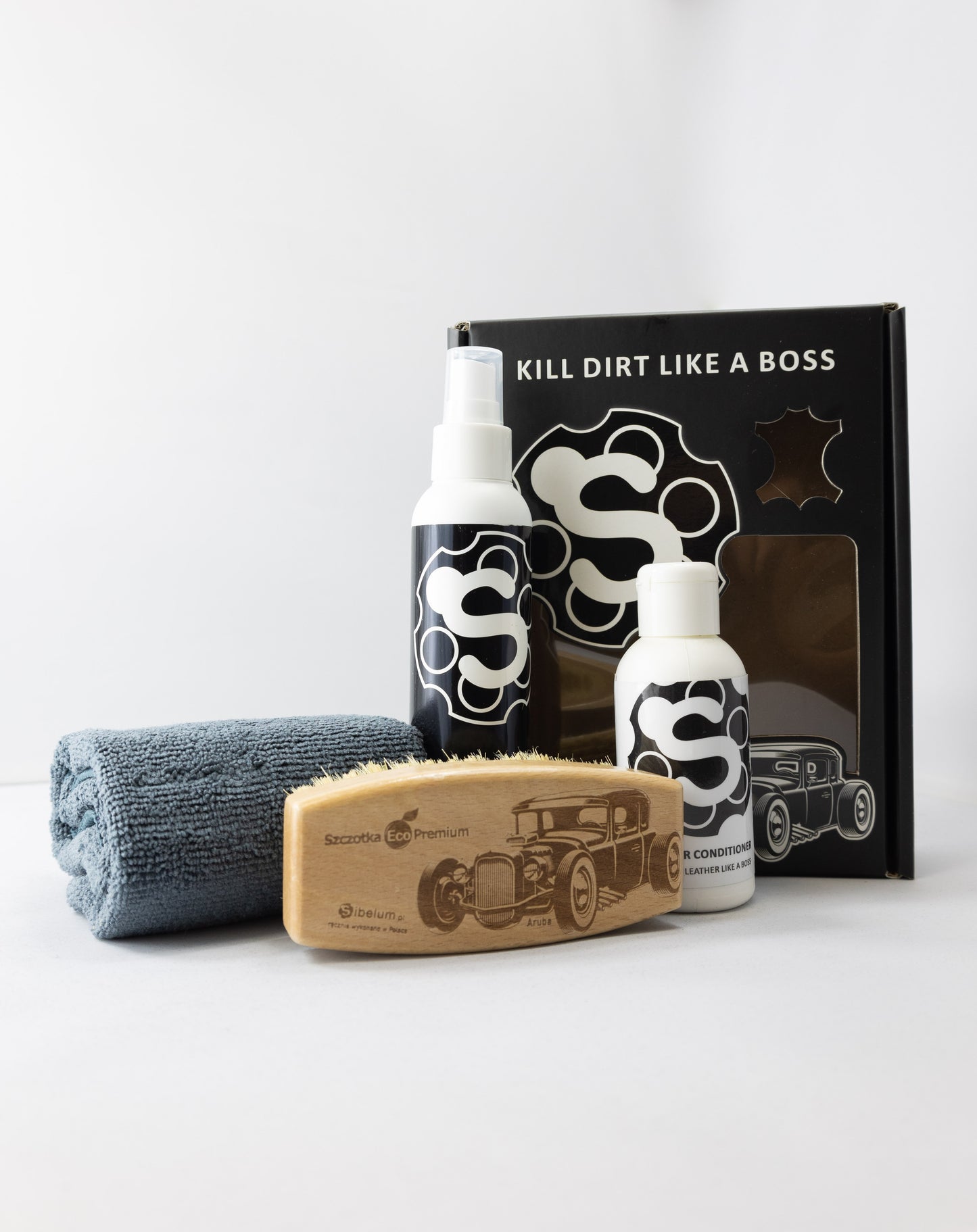 Sibelum Premium Dark Leather Care Kit