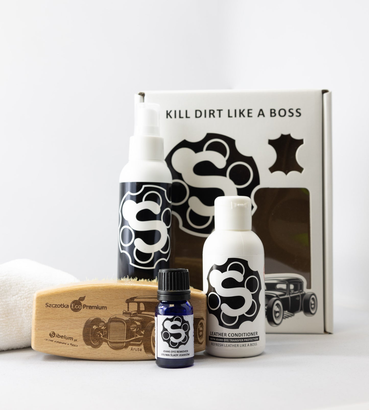 Sibelum Premium Pale Leather Care Kit