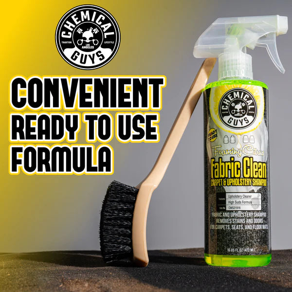 Chemical Guys Foaming Citrus Fabric Clean Carpet & Upholstery Shampoo