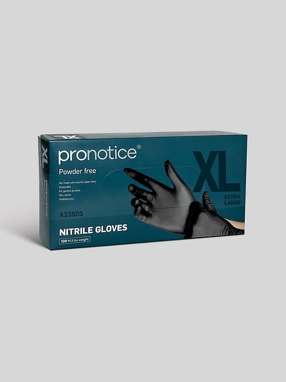 Detail Culture Nitrile Glove Black