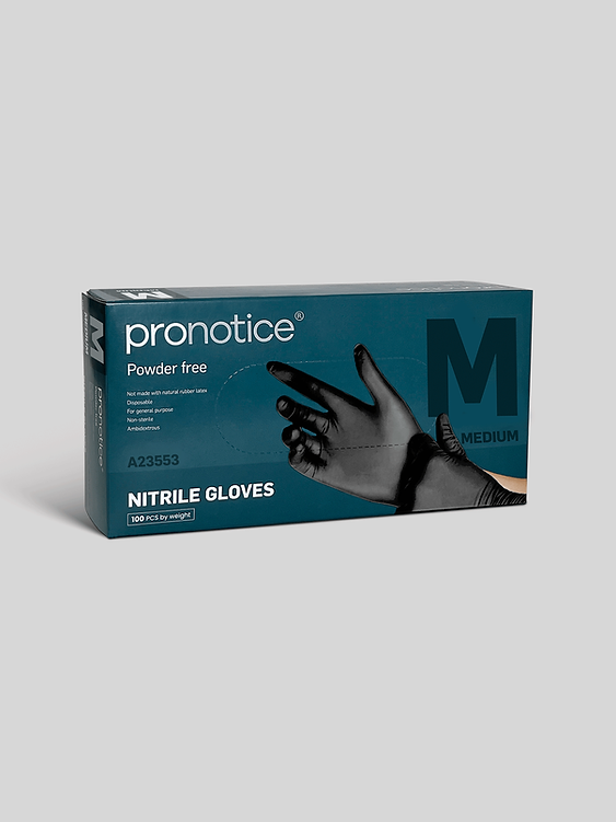 Detail Culture Nitrile Glove Black