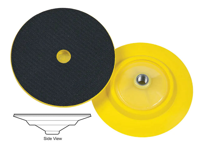 LC Molded Urethane Backing Plate - 14MM Thread Size