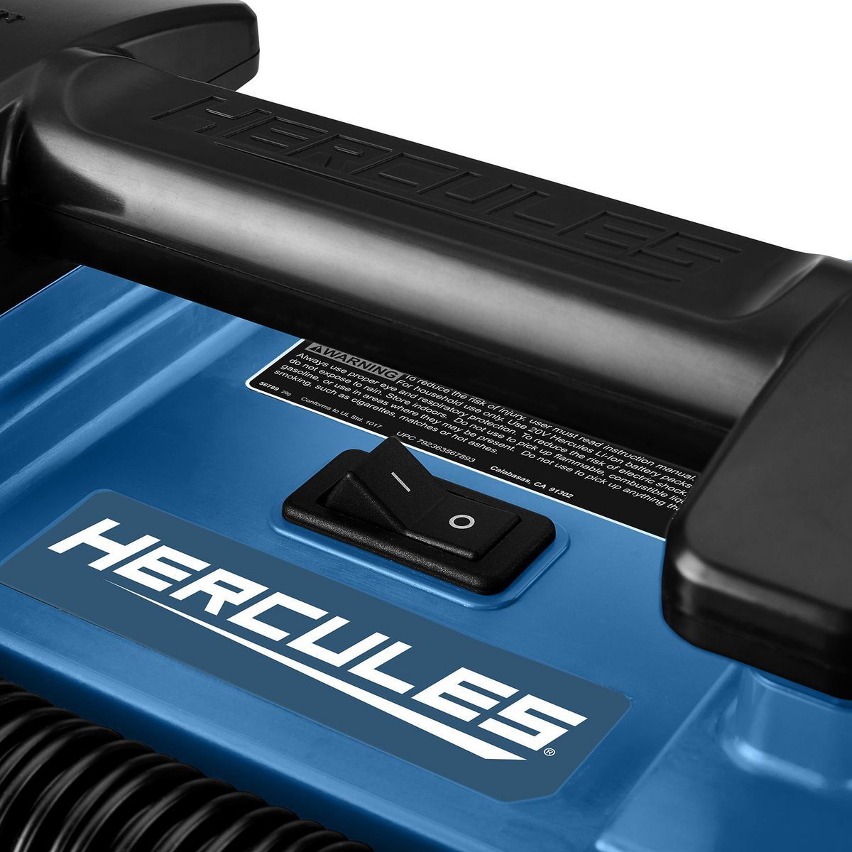 Hercules 20V/120V Dual Power 2 Gallon Wet/Dry Portable Vacuum - Tool Only