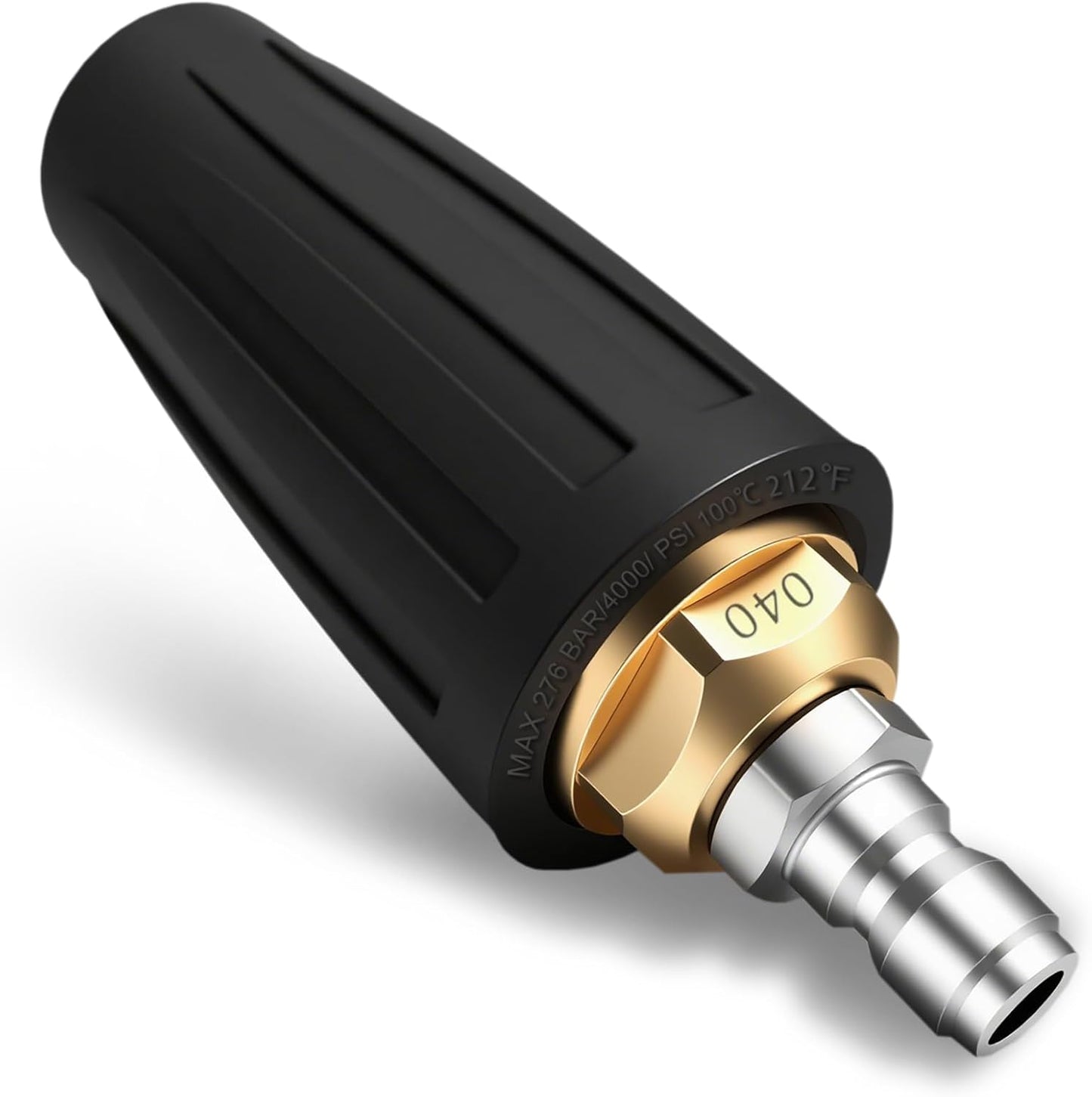 Quick Connect Turbo Nozzle Universal for Cold Water Pressure Washers, 4000 PSI