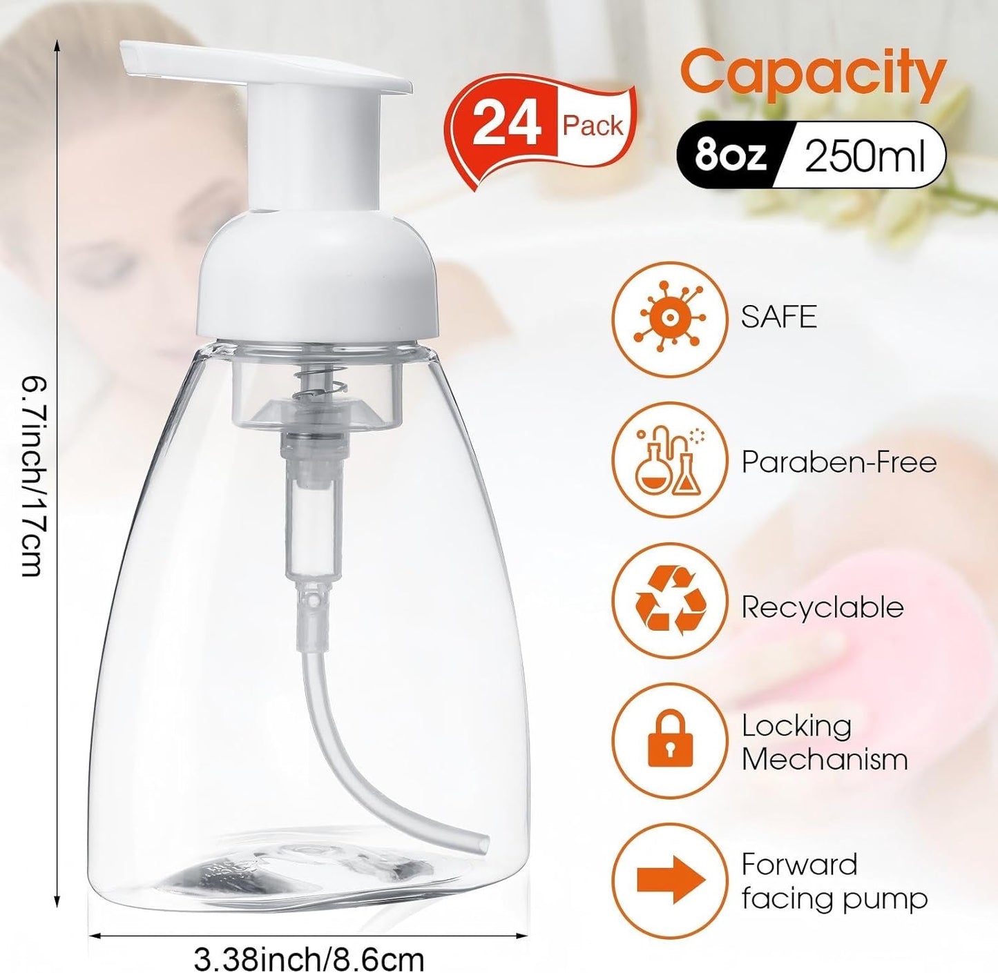 Foaming Pump Bottle 8oz