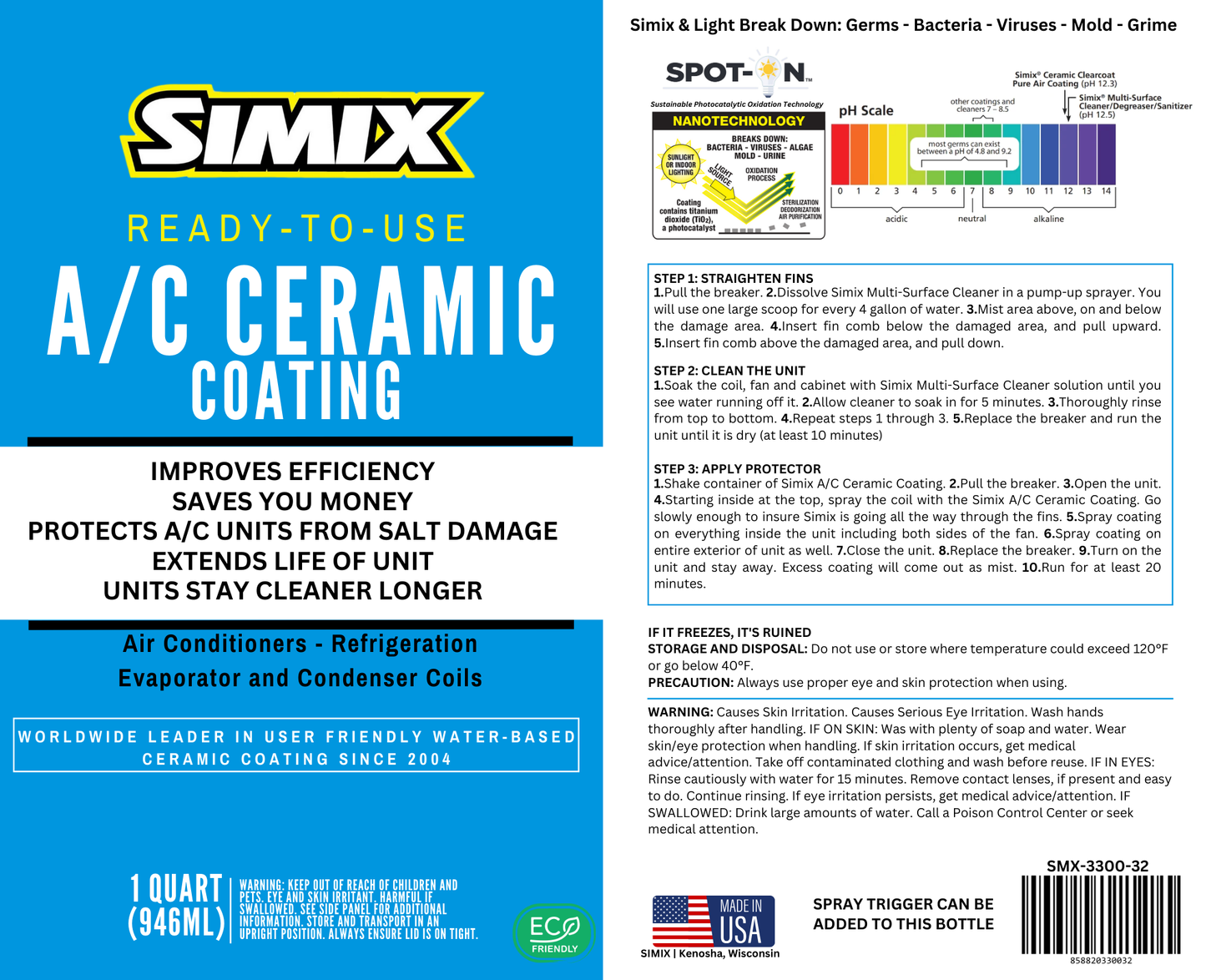 Simix RTU A/C Ceramic Coating