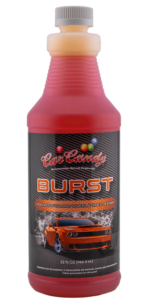 Car Candy Burst Non-Acid Foaming Wheel & Tire Cleaner **NEW**