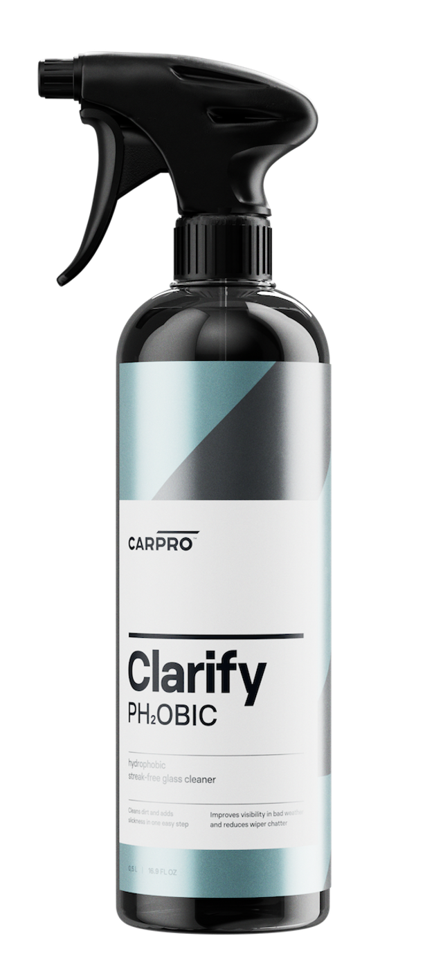 Carpro Clarify PH₂OBIC: Glass Cleaner and Sealant