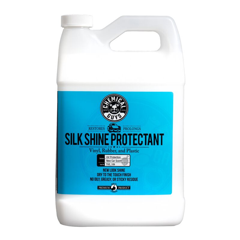 Chemical Guys Silk Shine Vinyl, Rubber, Plastic Satin Protectant Dressing