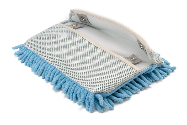 Autofiber Mitt on a Stick Refill Microfiber Cover - Noodle/Mesh