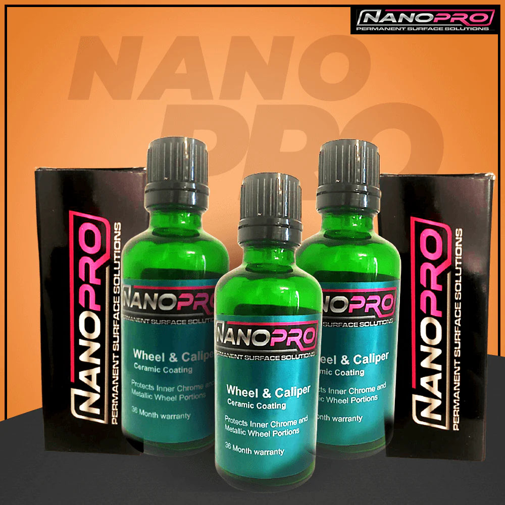 NanoPro Ceramic Coating for Wheels & Calipers