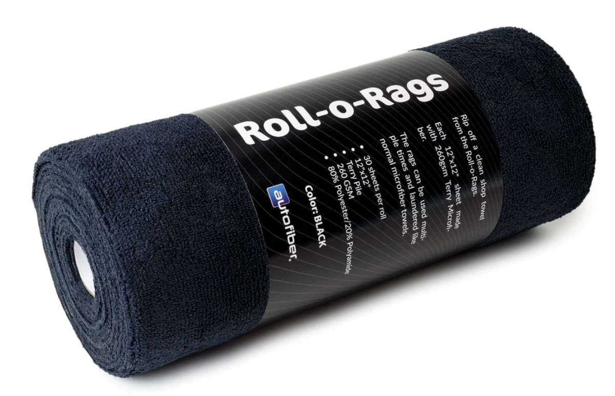 Rolled Rags AutoFiber Roll-o-Rags – The Detail Culture