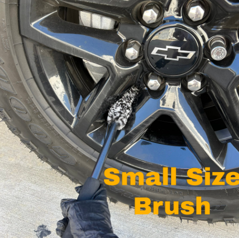 Golden State The Big Three Wheel Scrubber Rim Brush Set