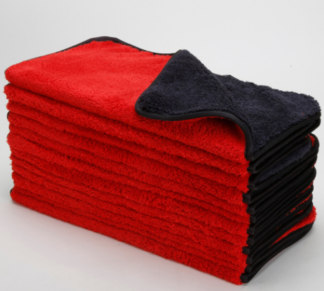 Golden State Dual Faced Deluxe Buffing Towel 820 GSM 16x16 Inch