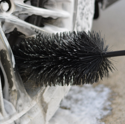 Golden State Spoke Black Wheel Rim Brush